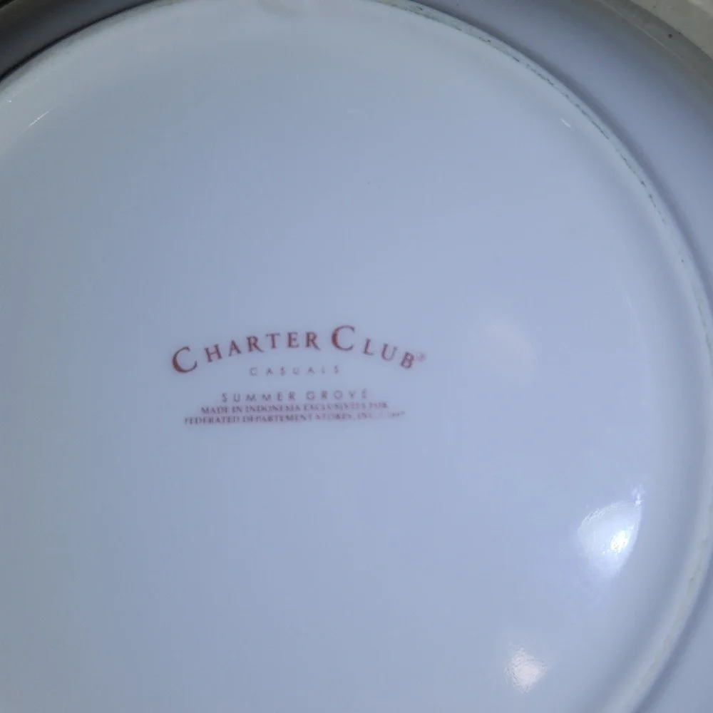 Set Of 2 Charter Club Summer Grove 8 1/2